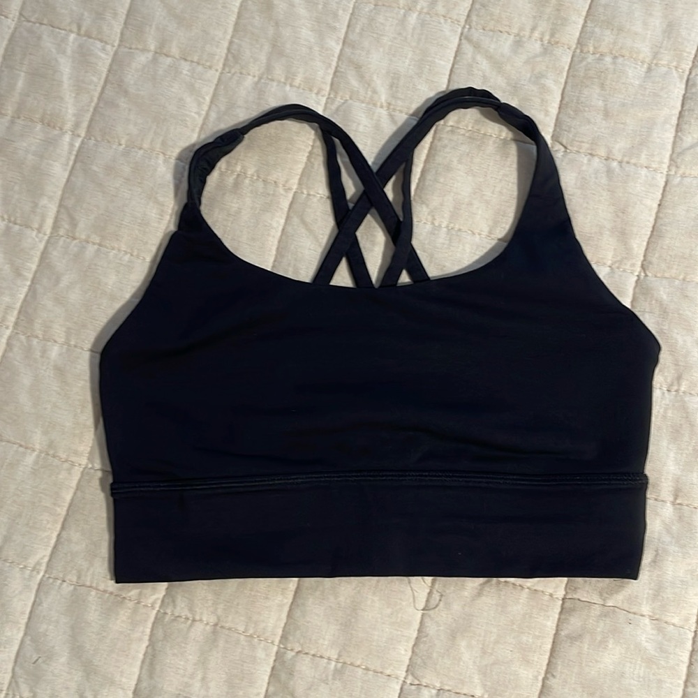Lululemon Energy Bra in black size 6